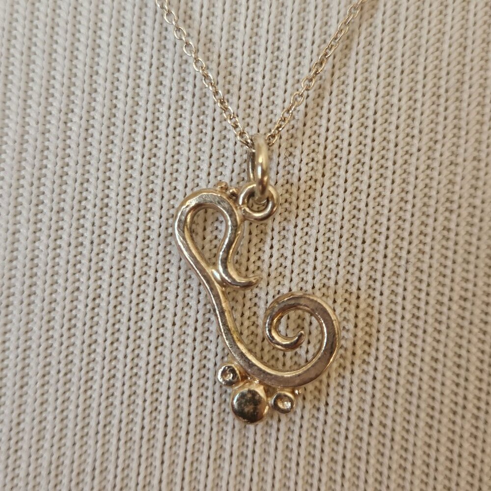 Sterling Silver Letter "T" - Picture 4 of 5